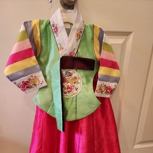 Korean traditional Hanbok suit